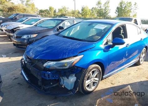 2017 Chevrolet Cruze Lt Auto z USA, uszkodzony, nr VIN 1G1BE5SMXH7252583